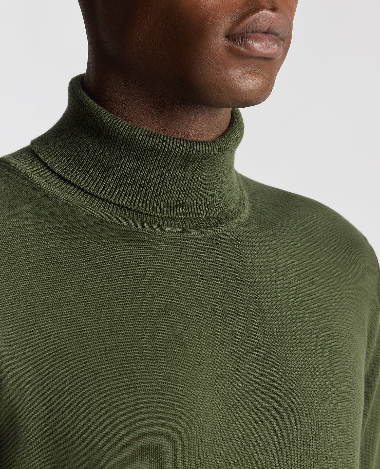 Tapered Fit Roll Neck Sweater - Image 5