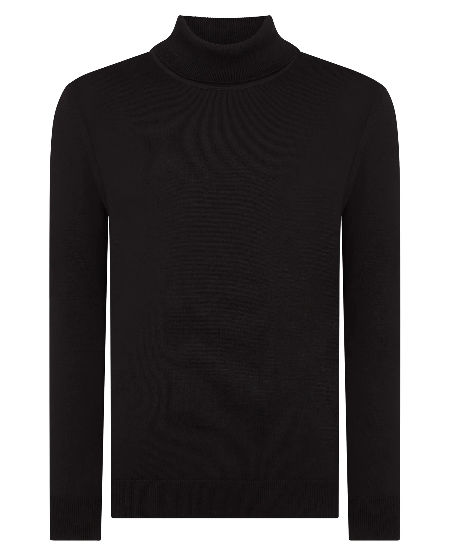 Tapered Fit Roll Neck Sweater - Image 6