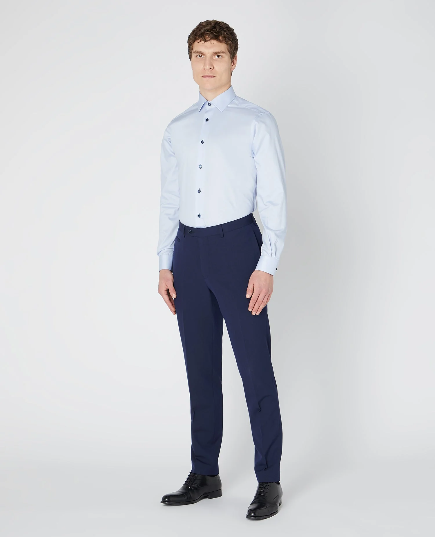 Tapered Fit Cotton-Blend Shirt - Image 2