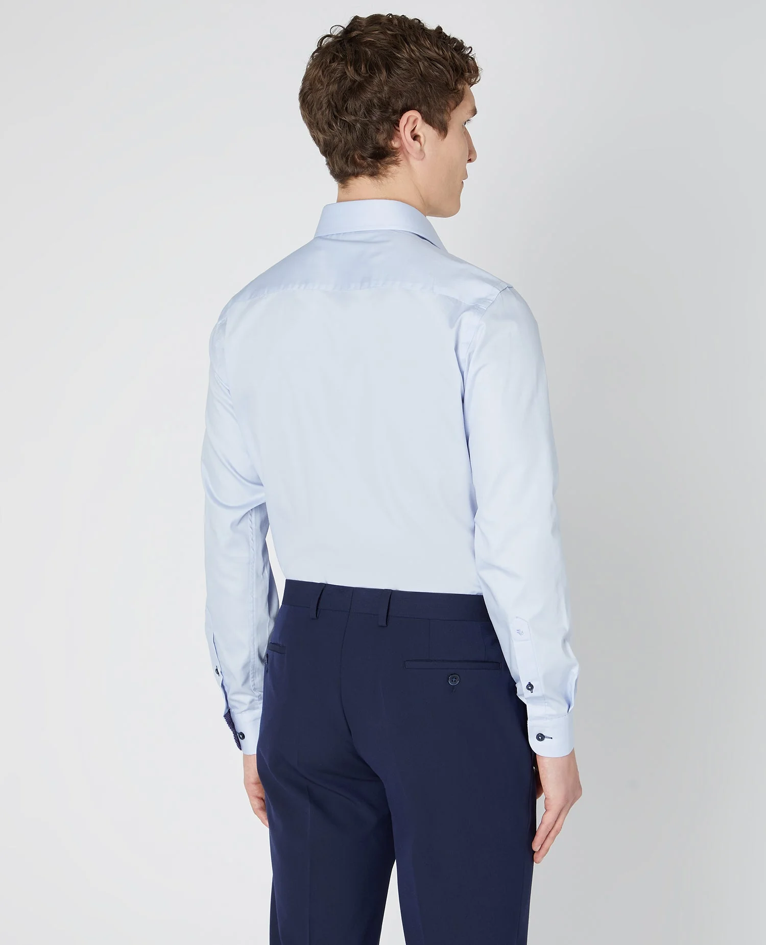 Tapered Fit Cotton-Blend Shirt - Image 3