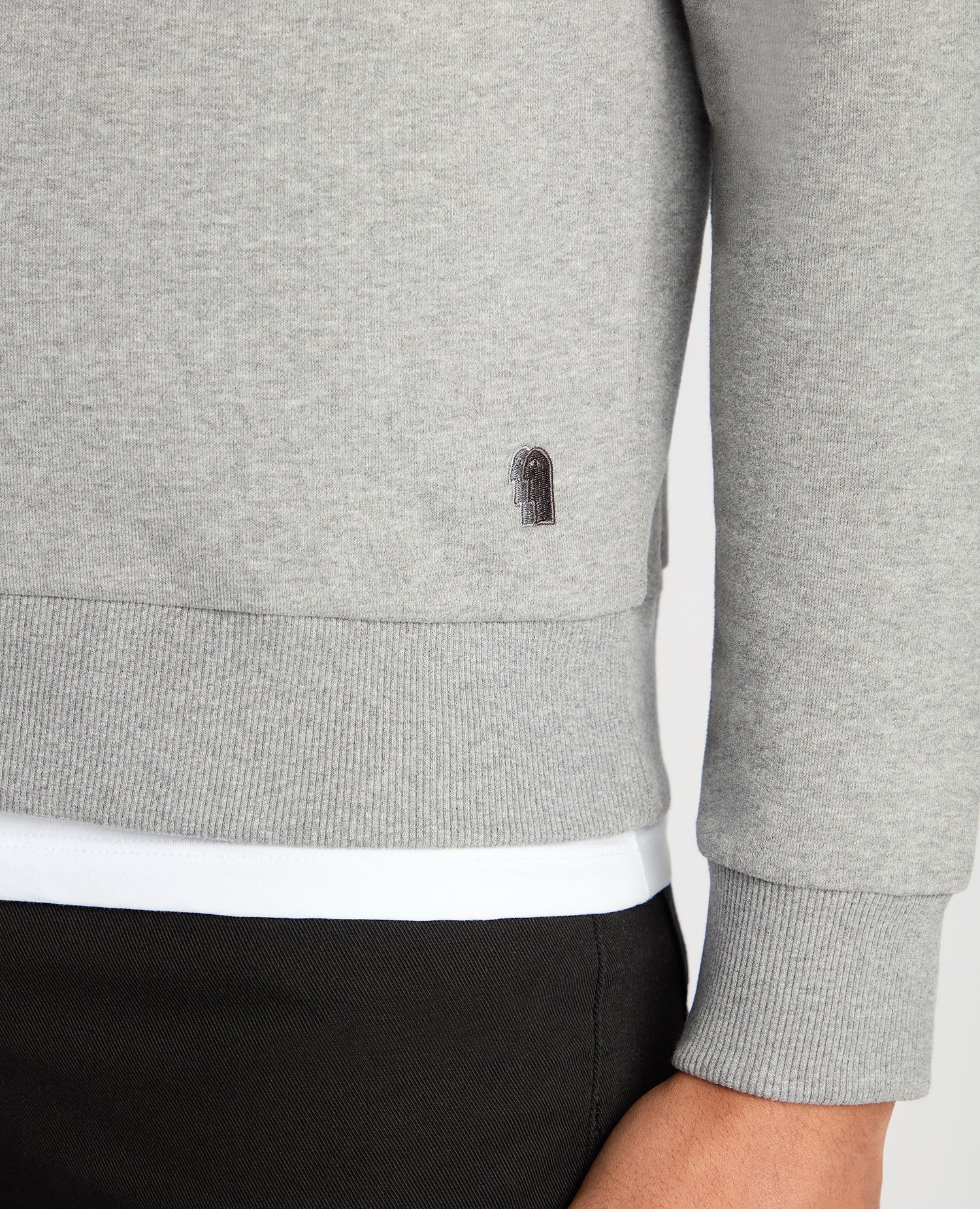 Crew Neck Terry Sweatshirt - Image 6