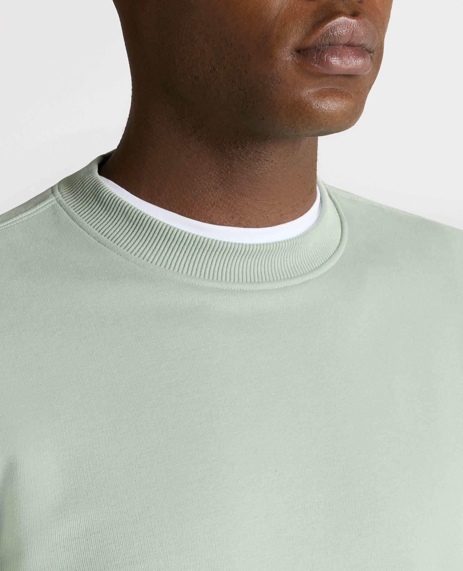 Tapered Fit Soft Touch Cotton-Blend Sweatshirt - Image 4