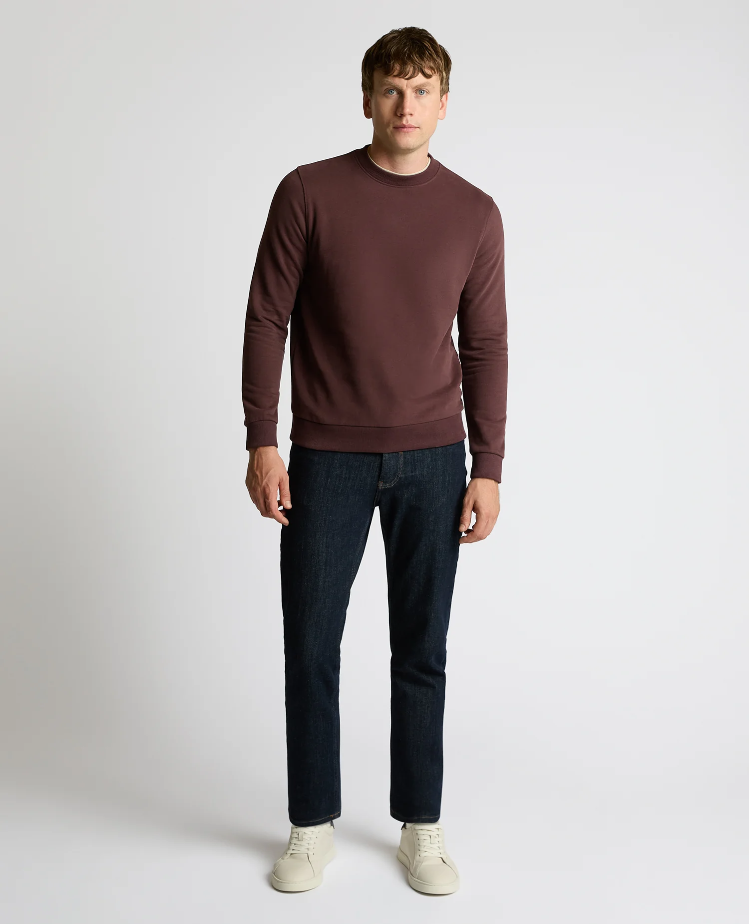 Crew Neck Terry Sweatshirt - Image 2