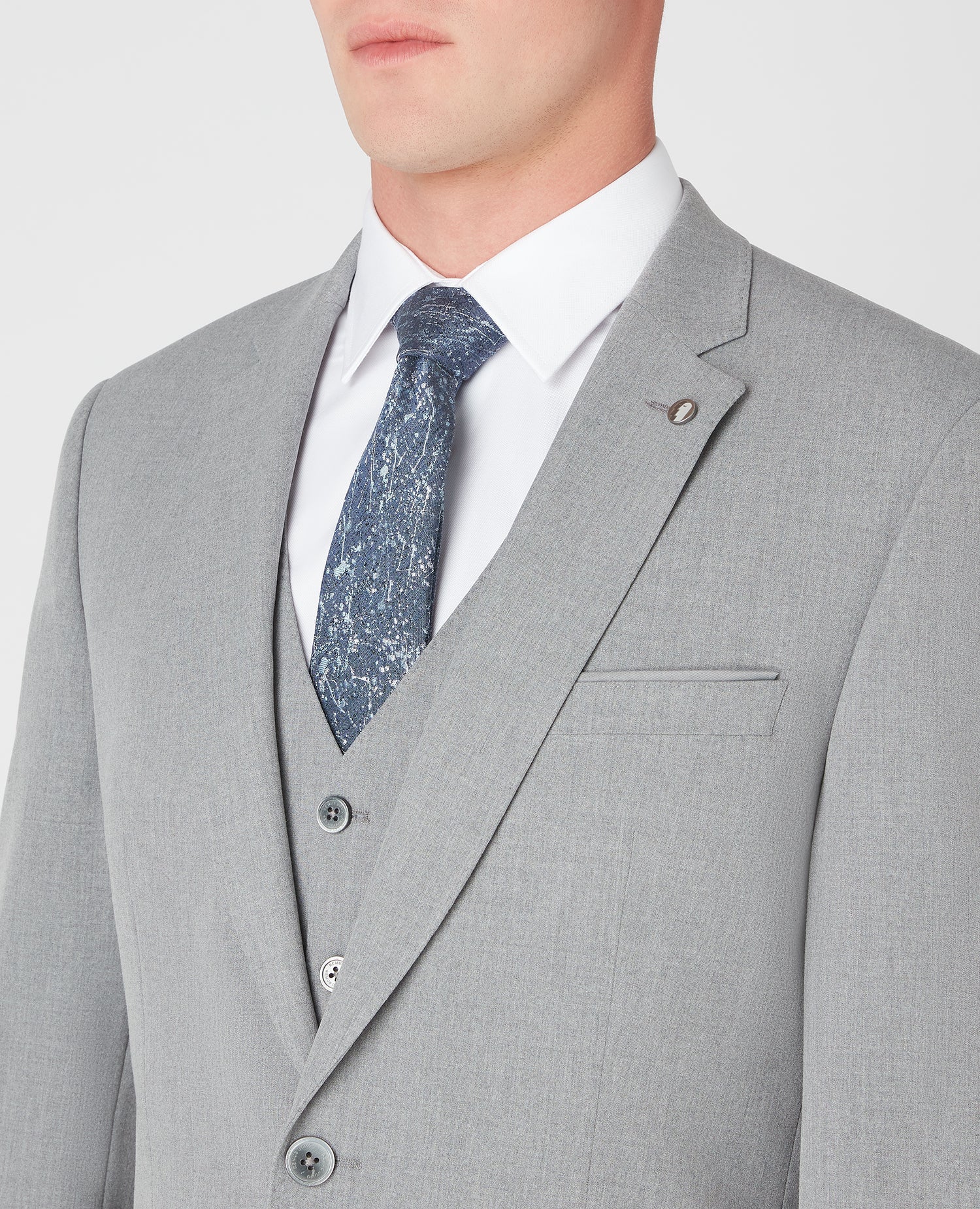 Tapered Fit Stretch Mix and Match Suit Jacket - Image 4
