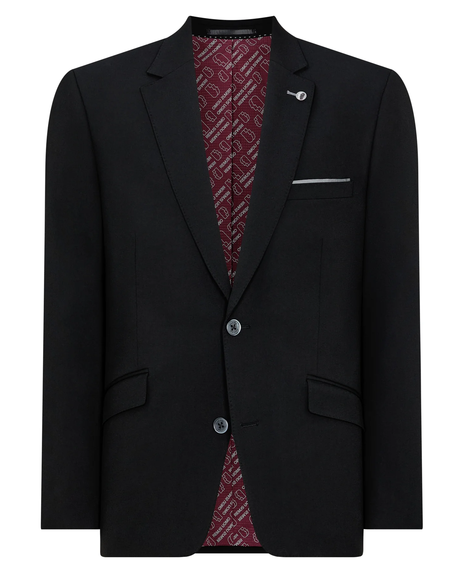 Tapered Fit Stretch Mix and Match Suit - Image 6