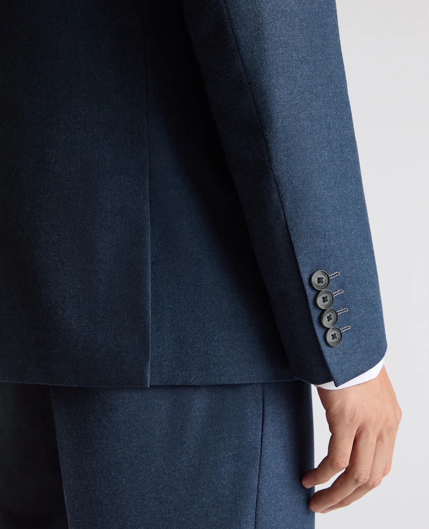 Tapered Fit Stretch Suit Jacket - Image 6