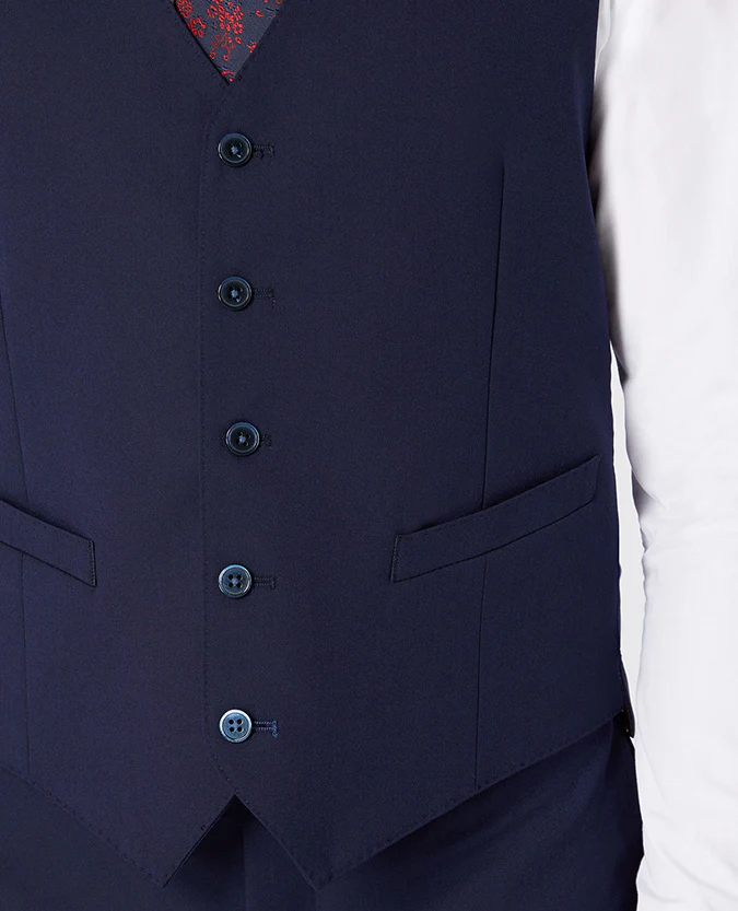 Tapered Fit Mix and Match Waistcoat - Image 4