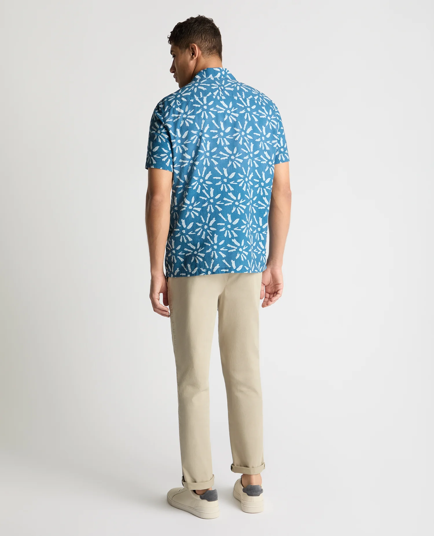 Tapered Fit Sunburst Print Shirt - Image 3