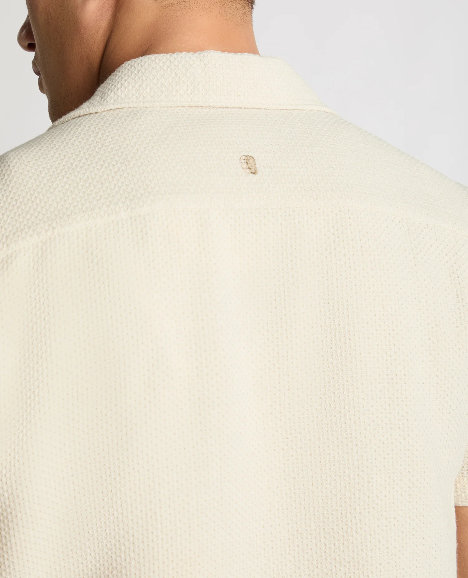 Tapered Fit Textured Shirt - Image 6