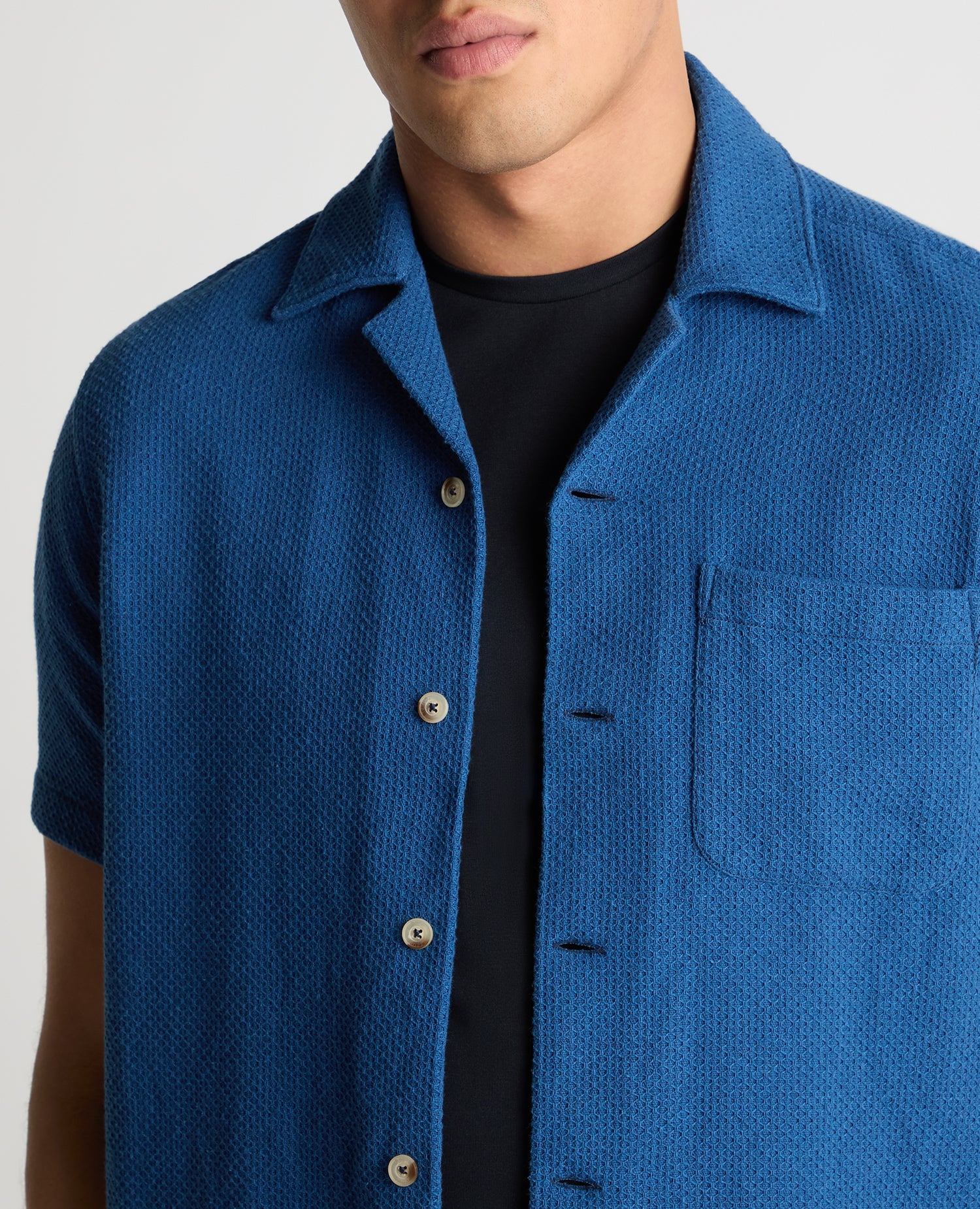 Tapered Fit Textured Shirt - Image 5