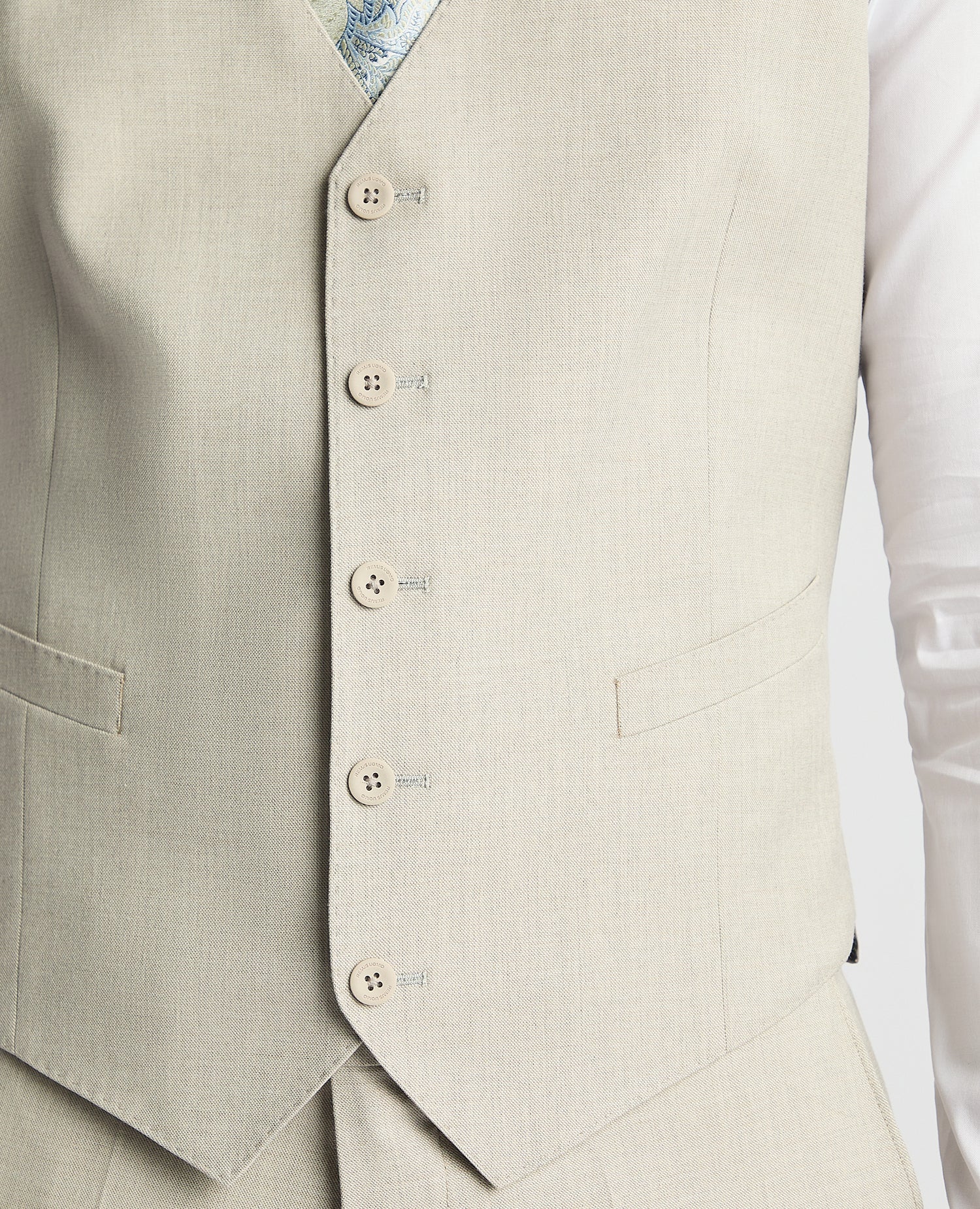 Tapered Fit Waistcoat - Image 4