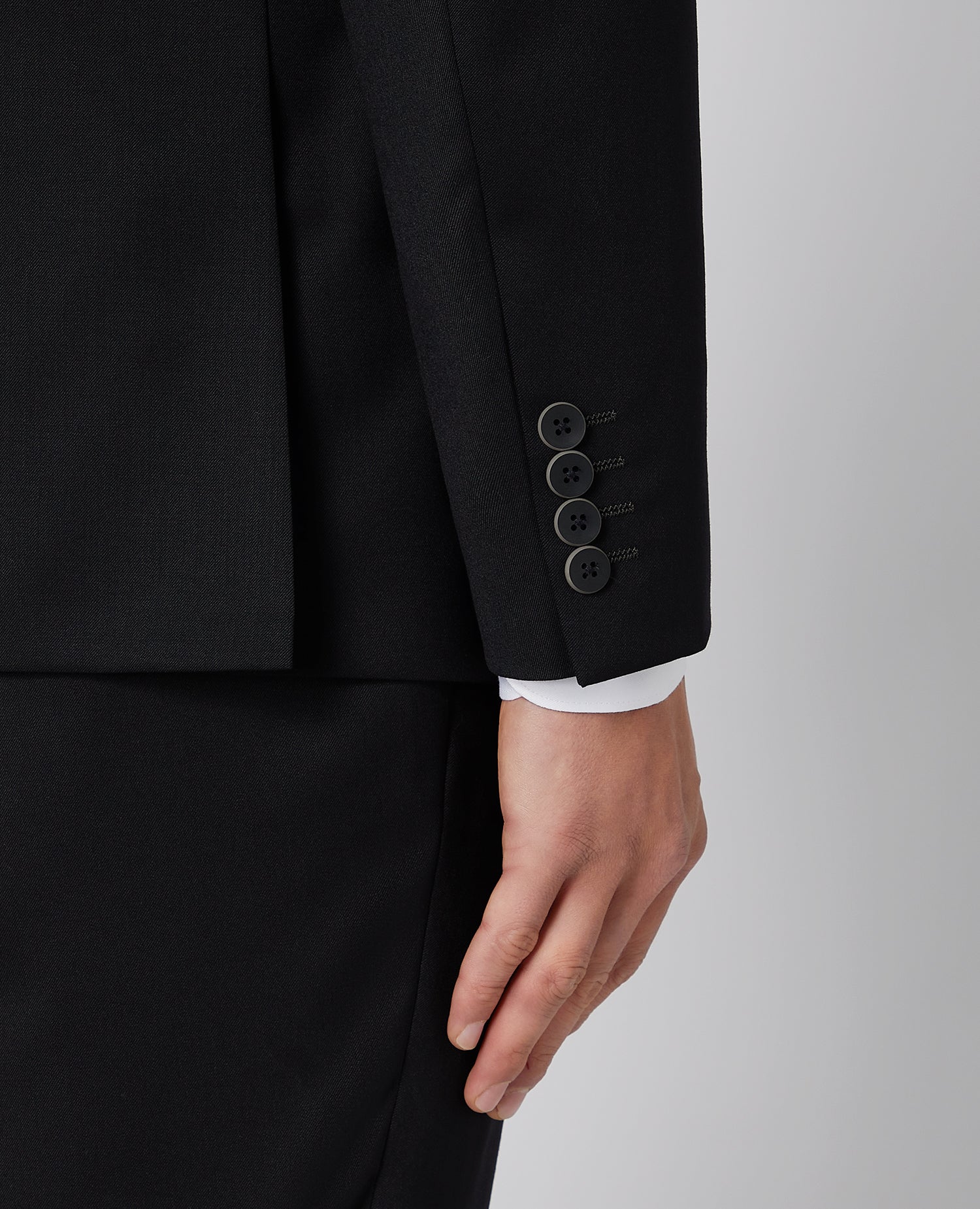 Tapered Fit Wool-Blend Mix and Match Suit - Image 5