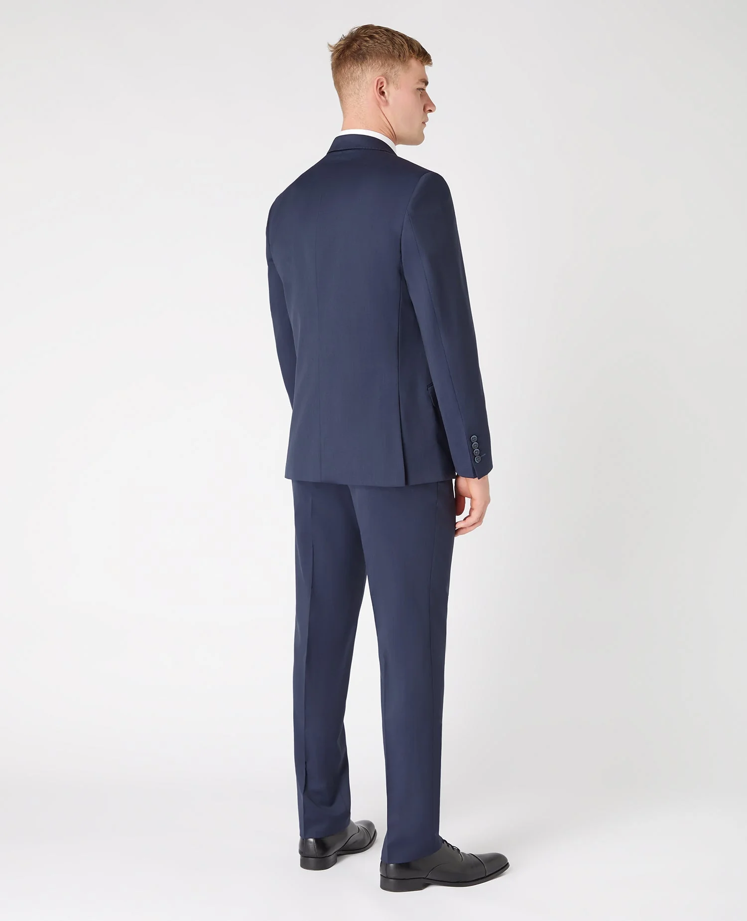 Tapered Fit Wool-Blend Mix and Match Suit - Image 3