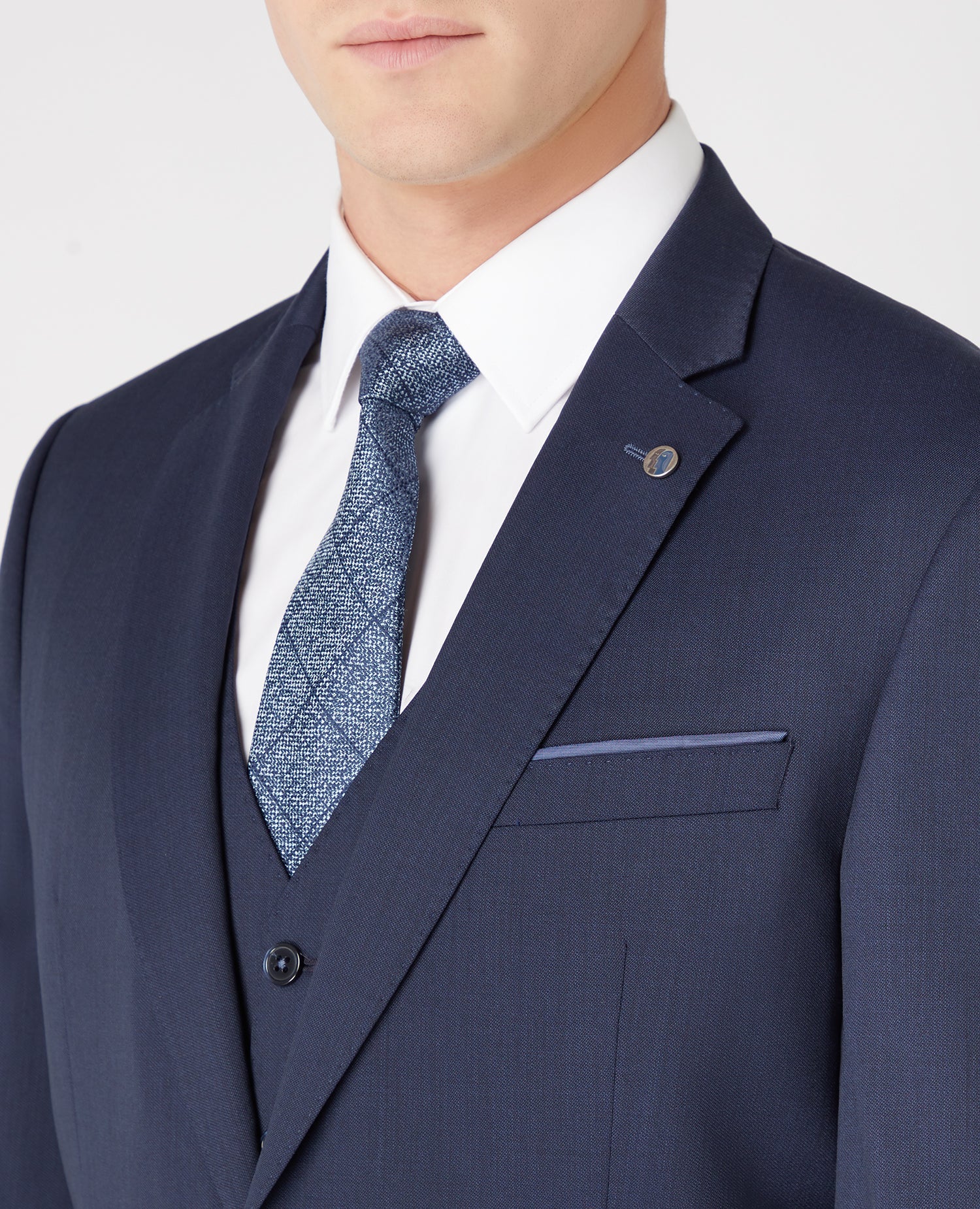 Tapered Fit Wool-Blend Mix and Match Suit - Image 4