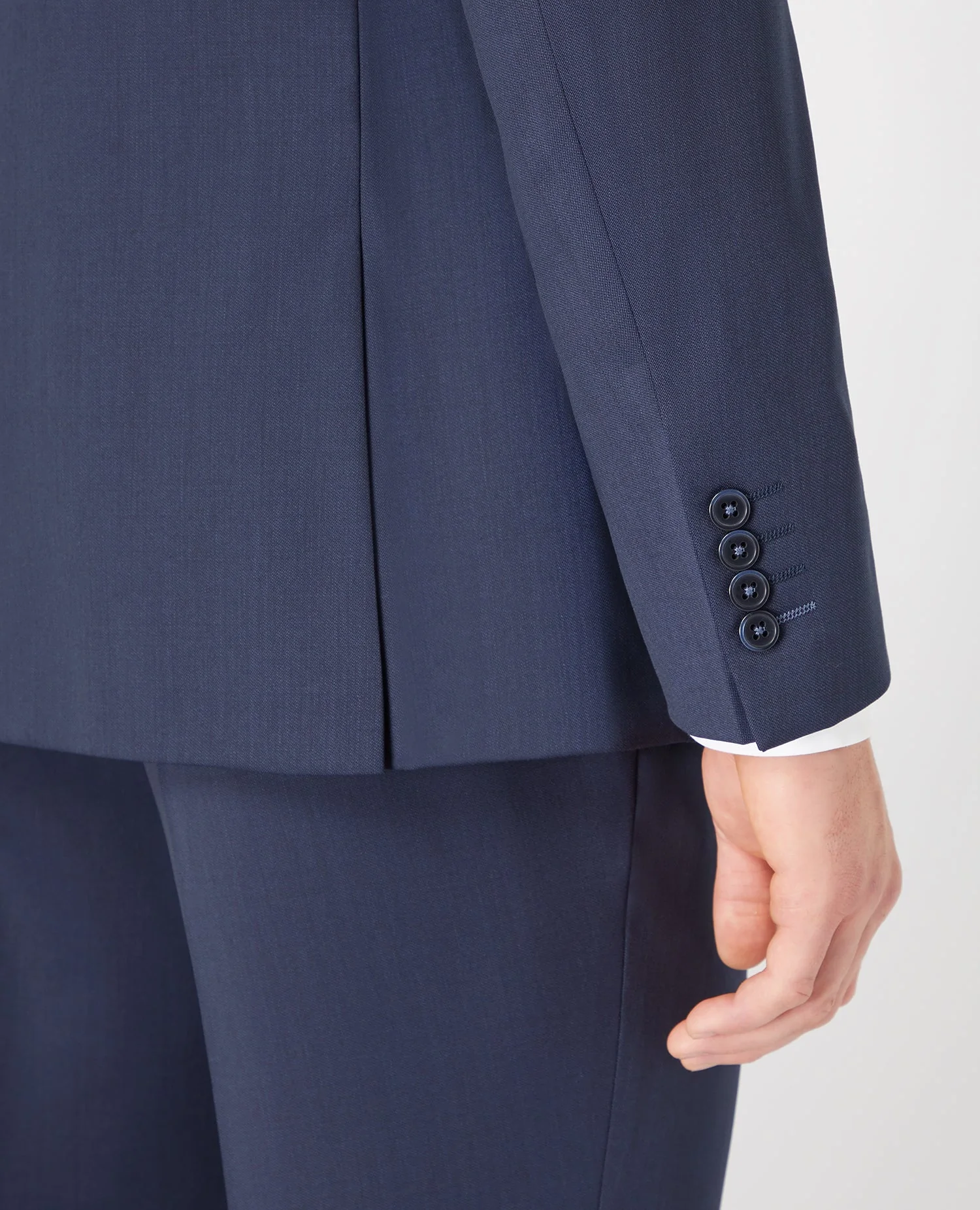 Tapered Fit Wool-Blend Mix and Match Suit - Image 5
