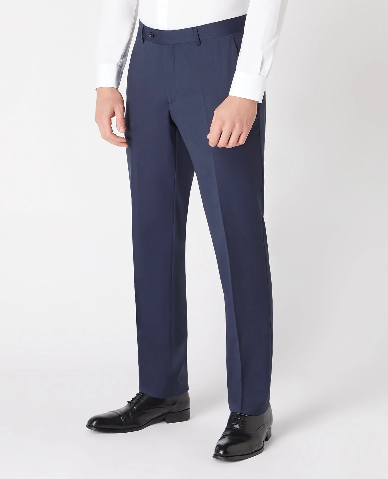 Tapered Fit Wool-Blend Stretch Mix and Match Suit Trousers