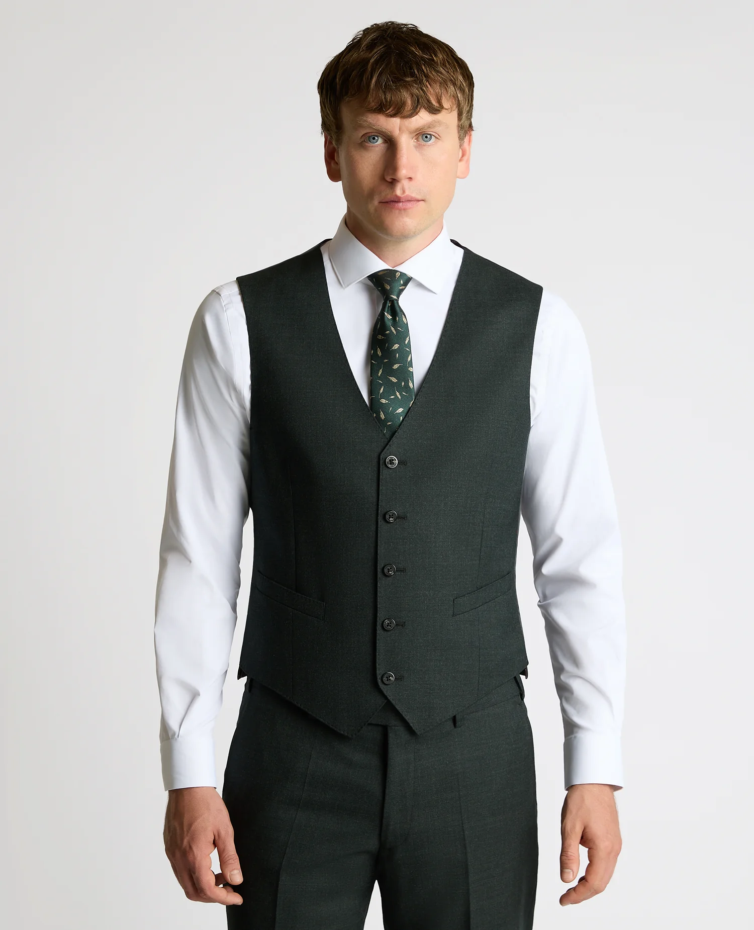 Wool Stretch Waistcoat