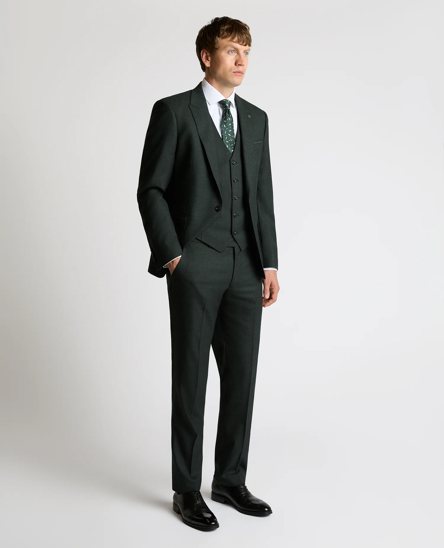 Wool Stretch Waistcoat - Image 2