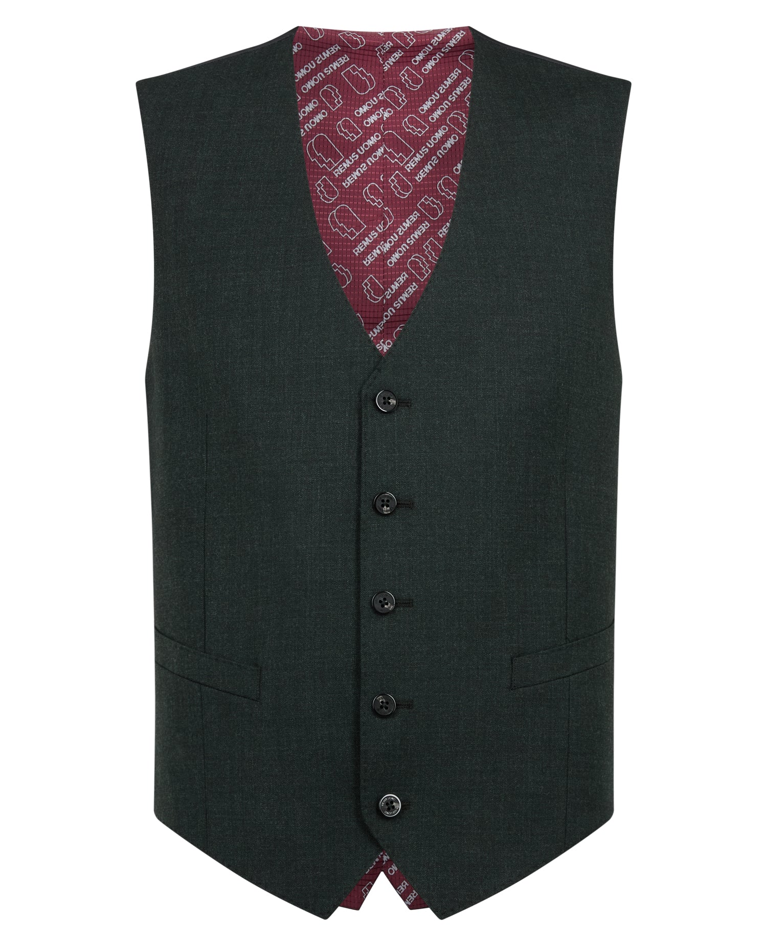 Wool Stretch Waistcoat - Image 5