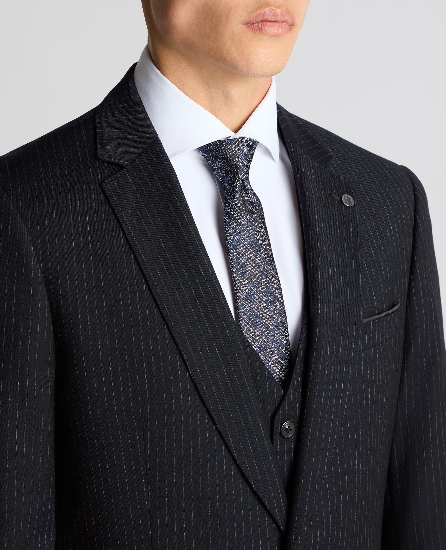 Tapered Fit Wool Rich Suit - Image 5