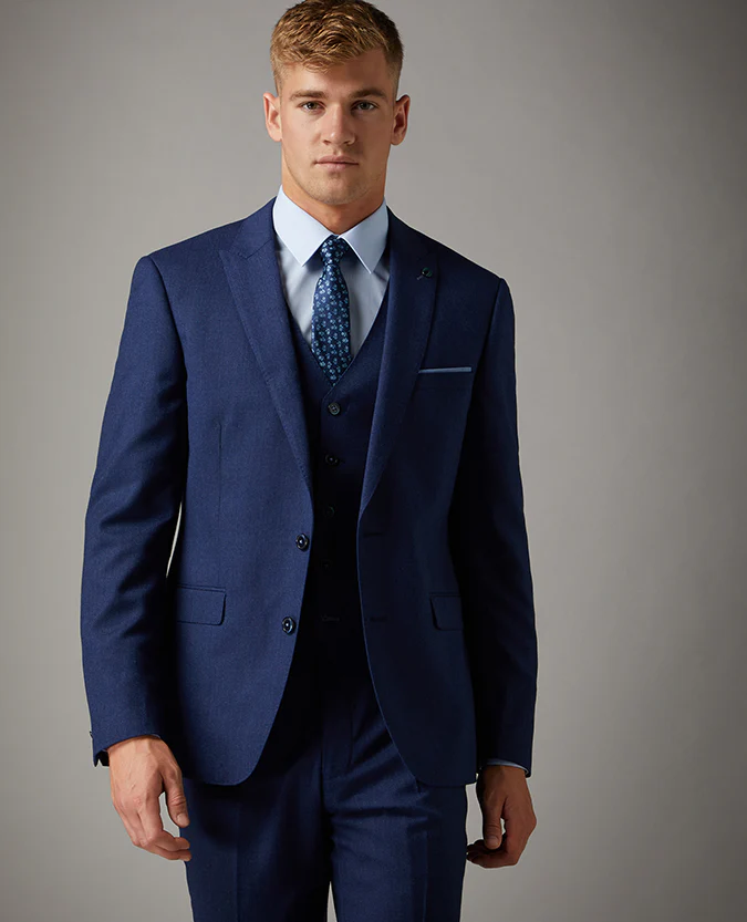 Tapered Fit Wool Rich Mix and Match Suit Jacket - Image 2