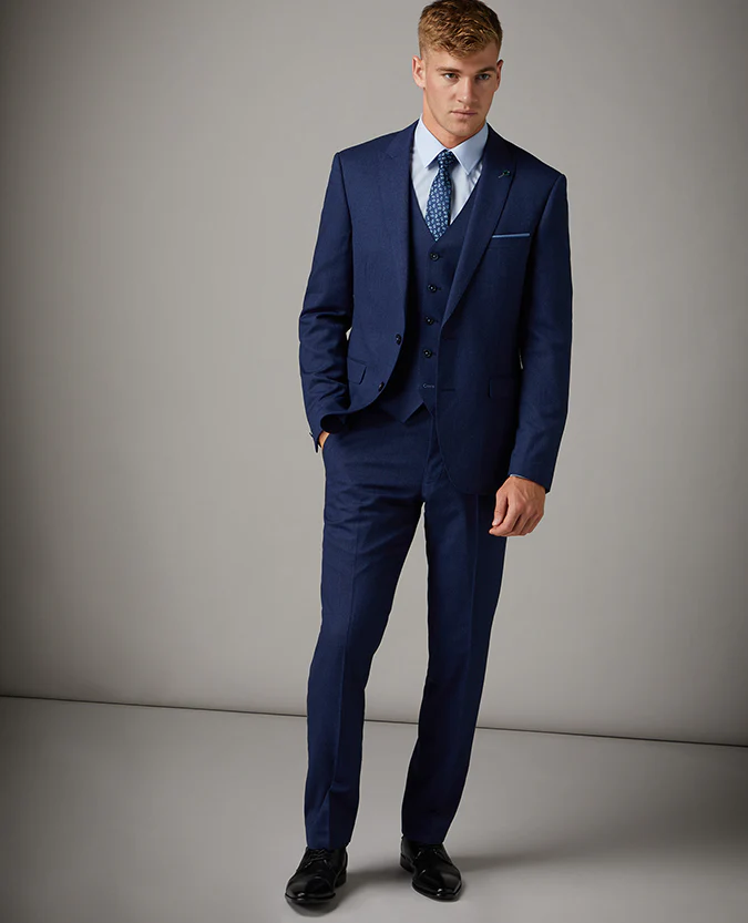 Tapered Fit Wool Rich Mix and Match Suit Jacket - Image 3