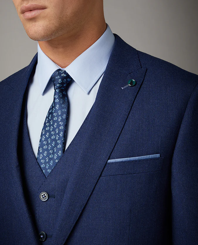 Tapered Fit Wool Rich Mix and Match Suit Jacket - Image 4