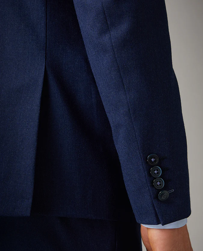 Tapered Fit Wool Rich Mix and Match Suit Jacket - Image 5