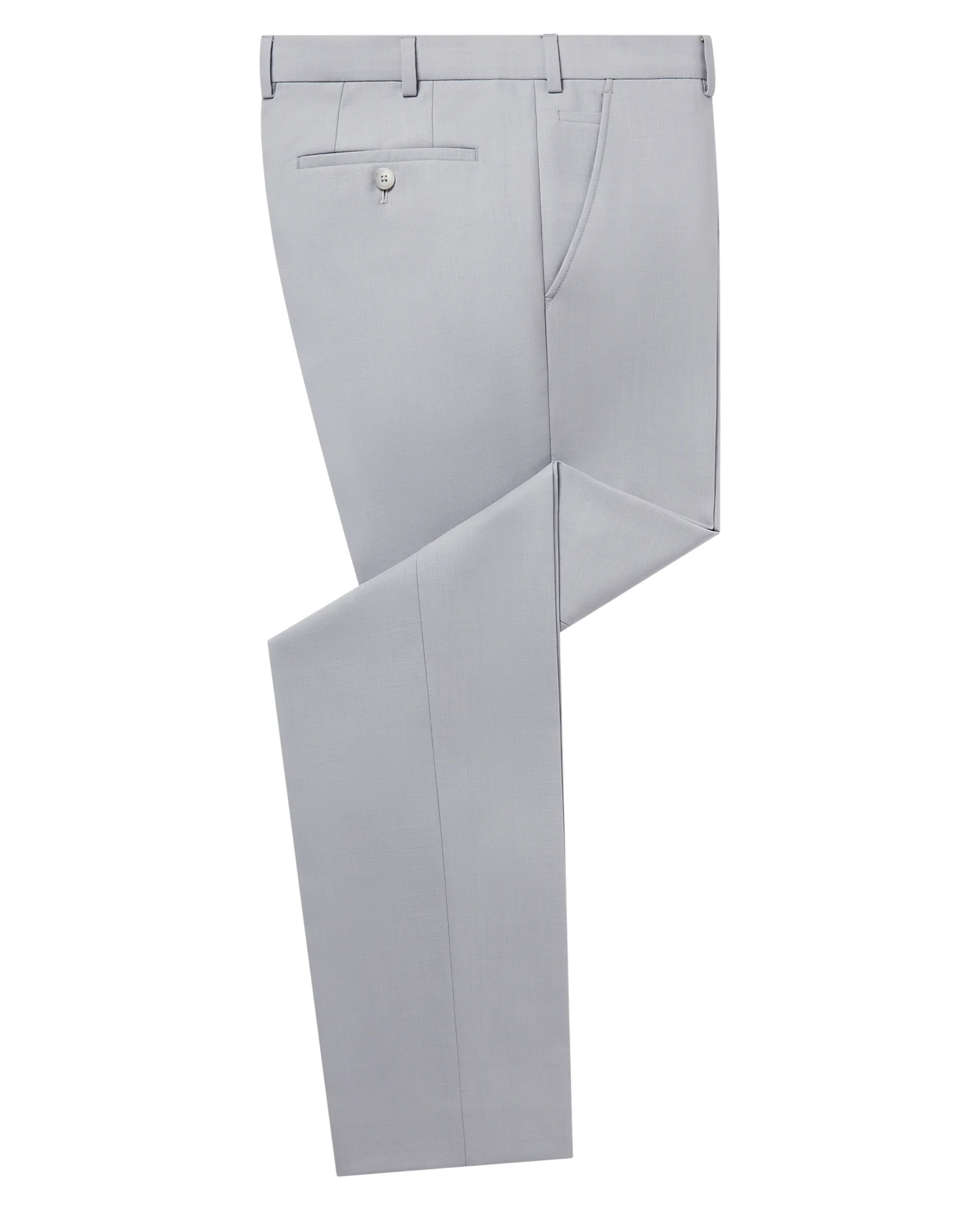 Tapered fit wool rich mix and match suit trouser