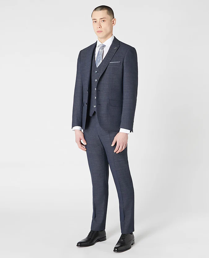 Tapered Fit Wool-Rich Stretch Mix and Match Suit - Image 2