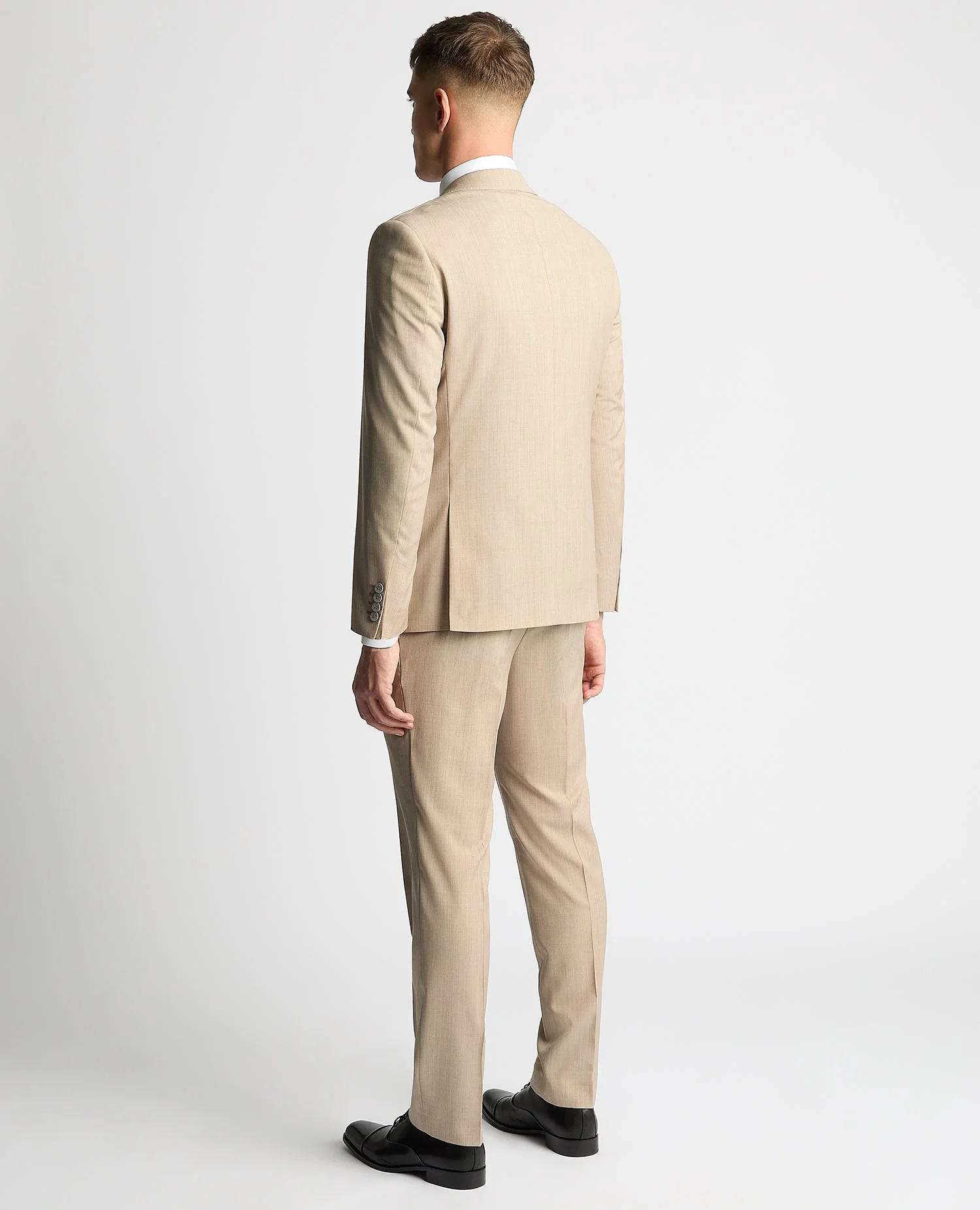 Tapered Fit Wool-Stretch Mix and Match Suit Jacket - Image 3