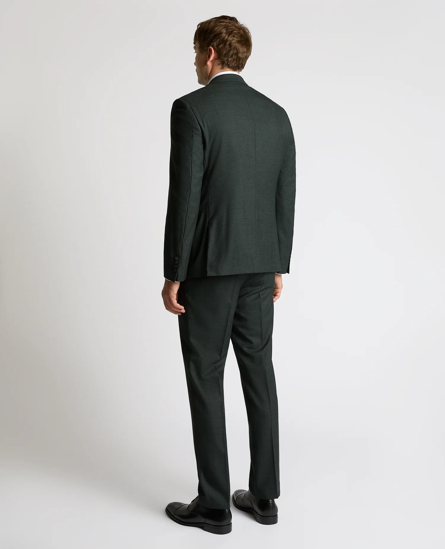 Tapered Fit Wool Stretch Suit - Image 3