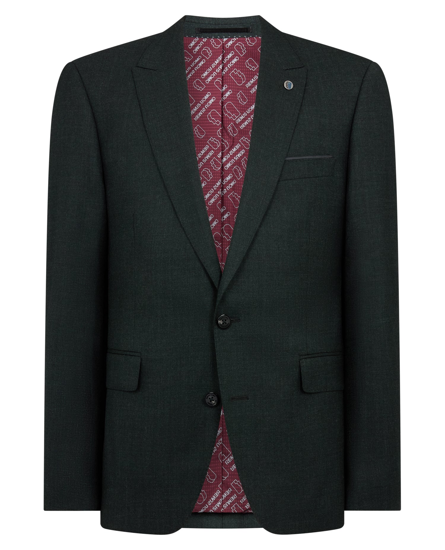 Tapered Fit Wool Stretch Suit - Image 6