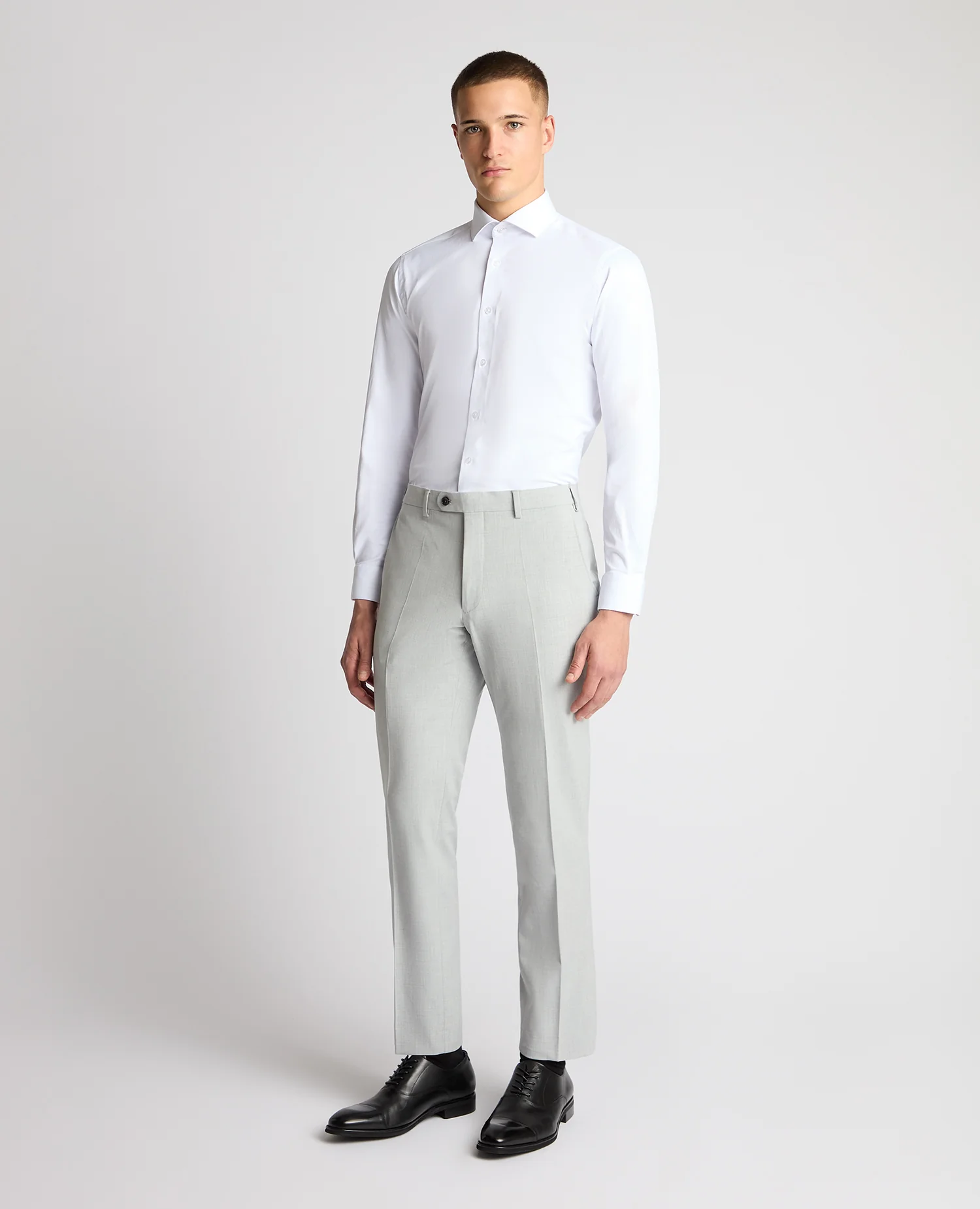Tapered Fit Mix and Match Suit Trousers - Image 2
