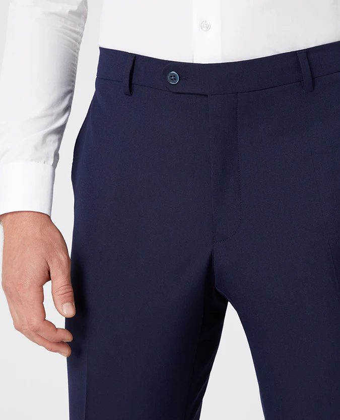 Tapered Fit Mix and Match Suit Trousers - Image 4