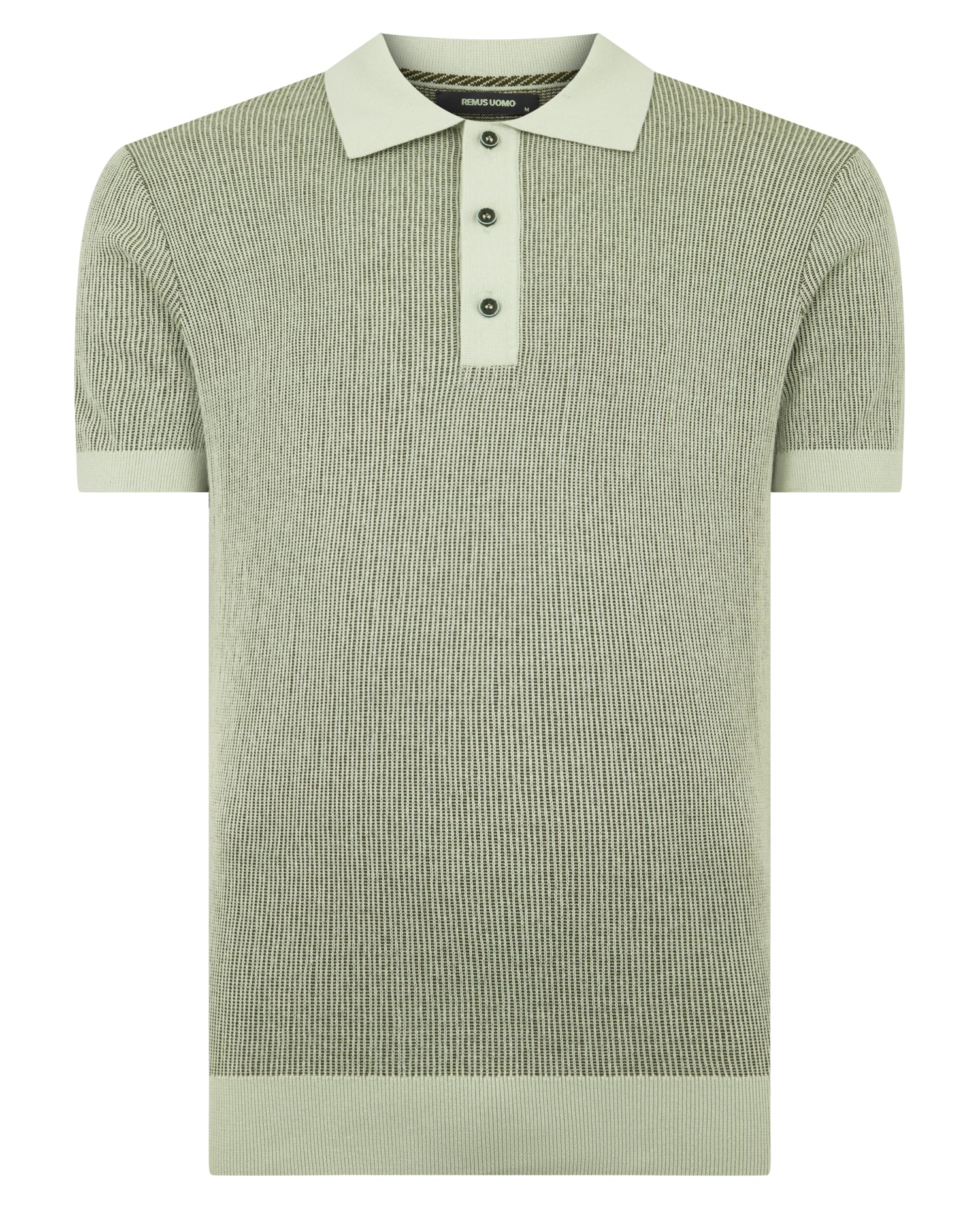 Textured Knit Polo - Image 6