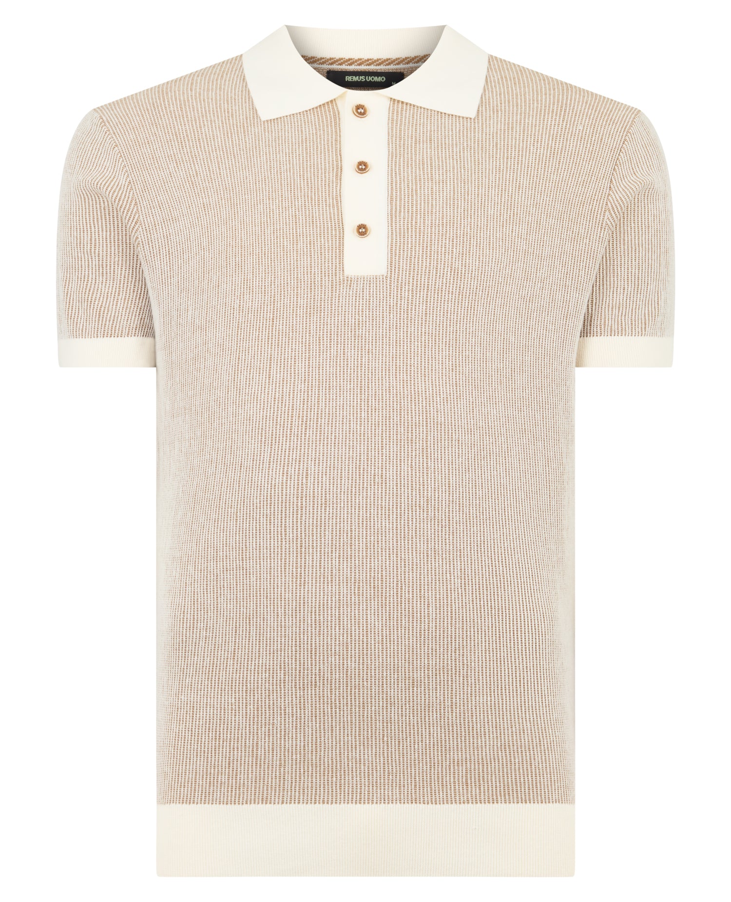 Textured Knit Polo - Image 7