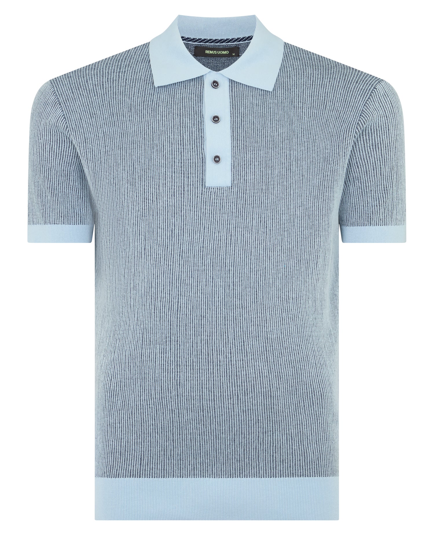Textured Knit Polo - Image 6