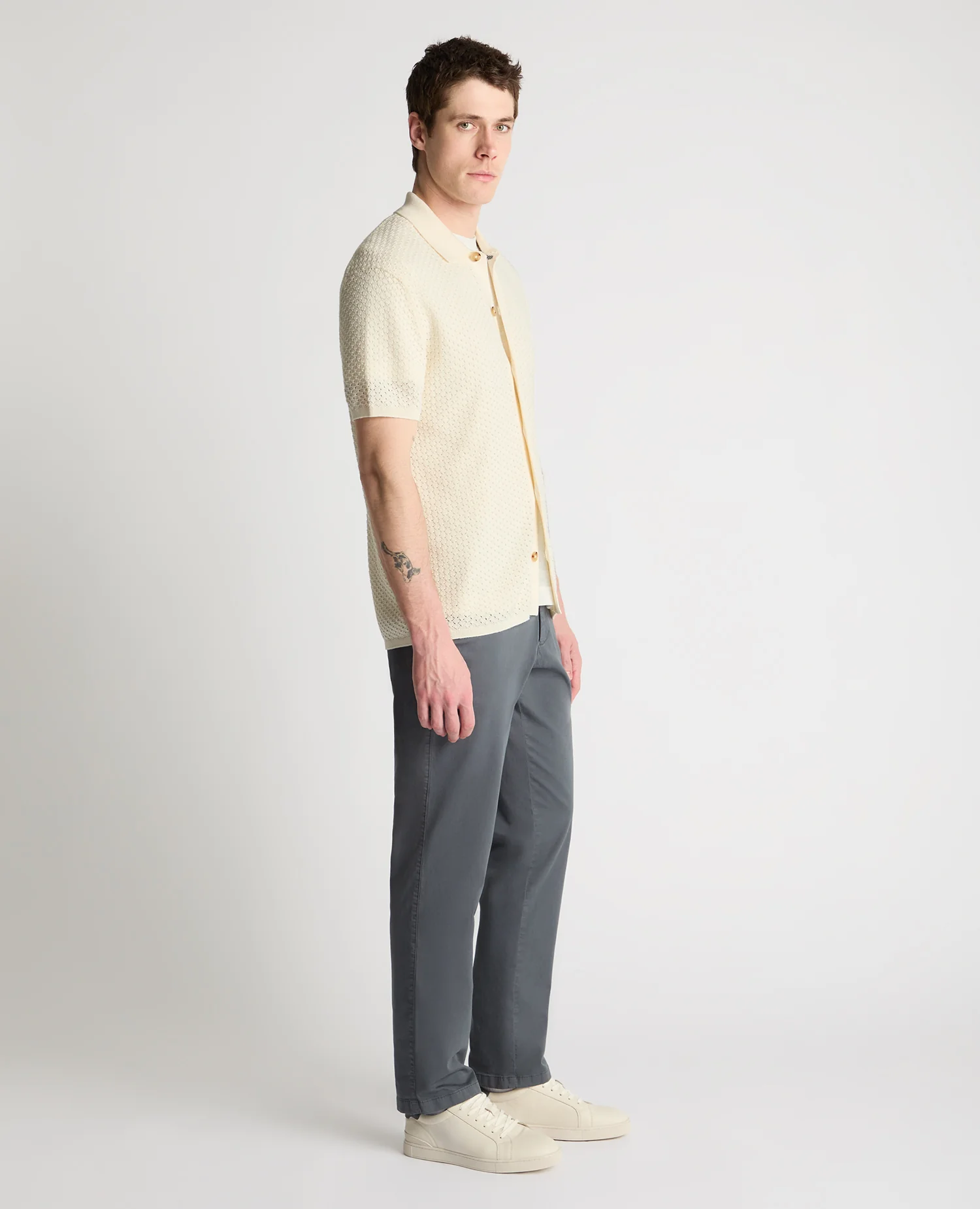 Textured Knit Shirt - Image 4