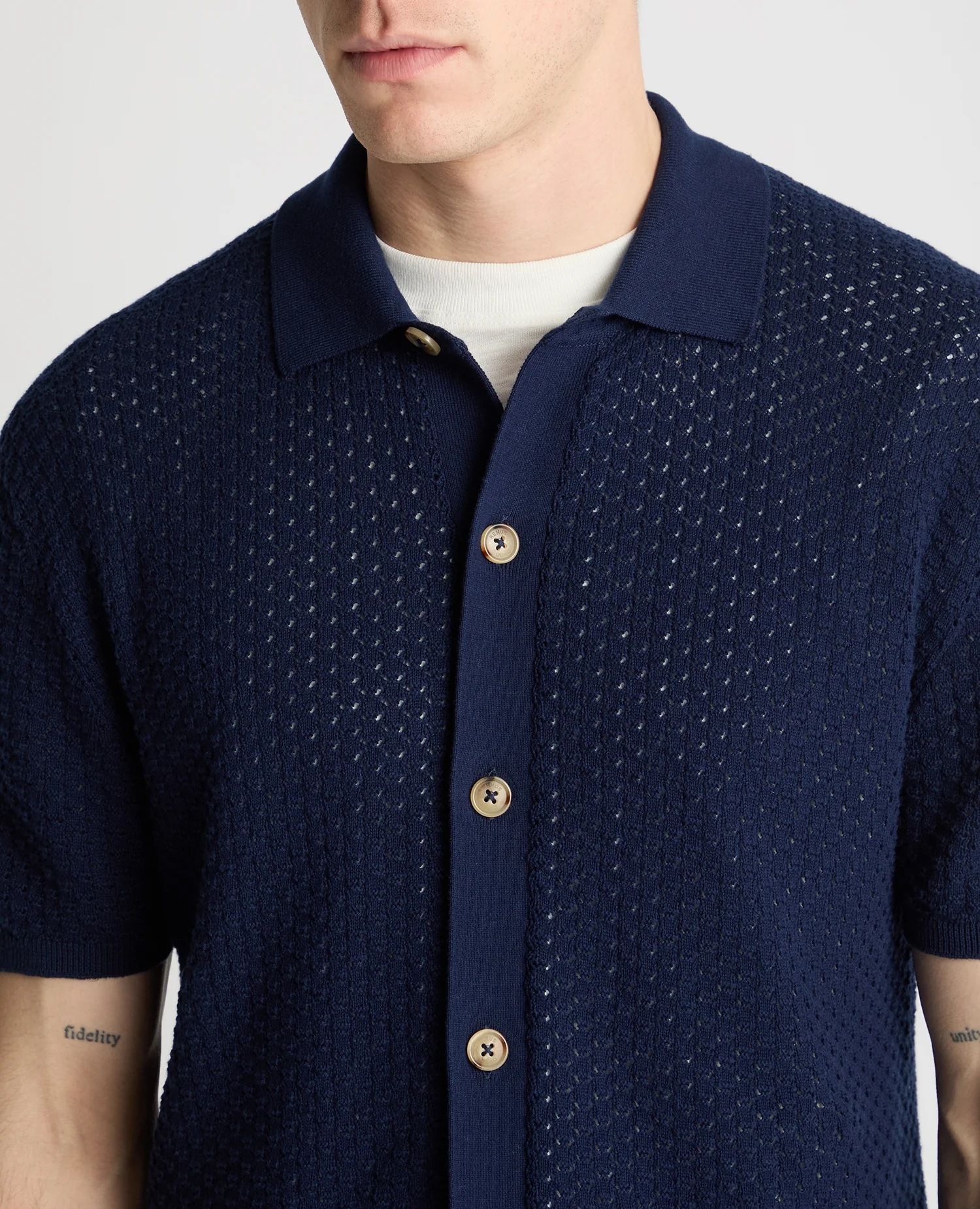 Textured Knit Shirt - Image 5