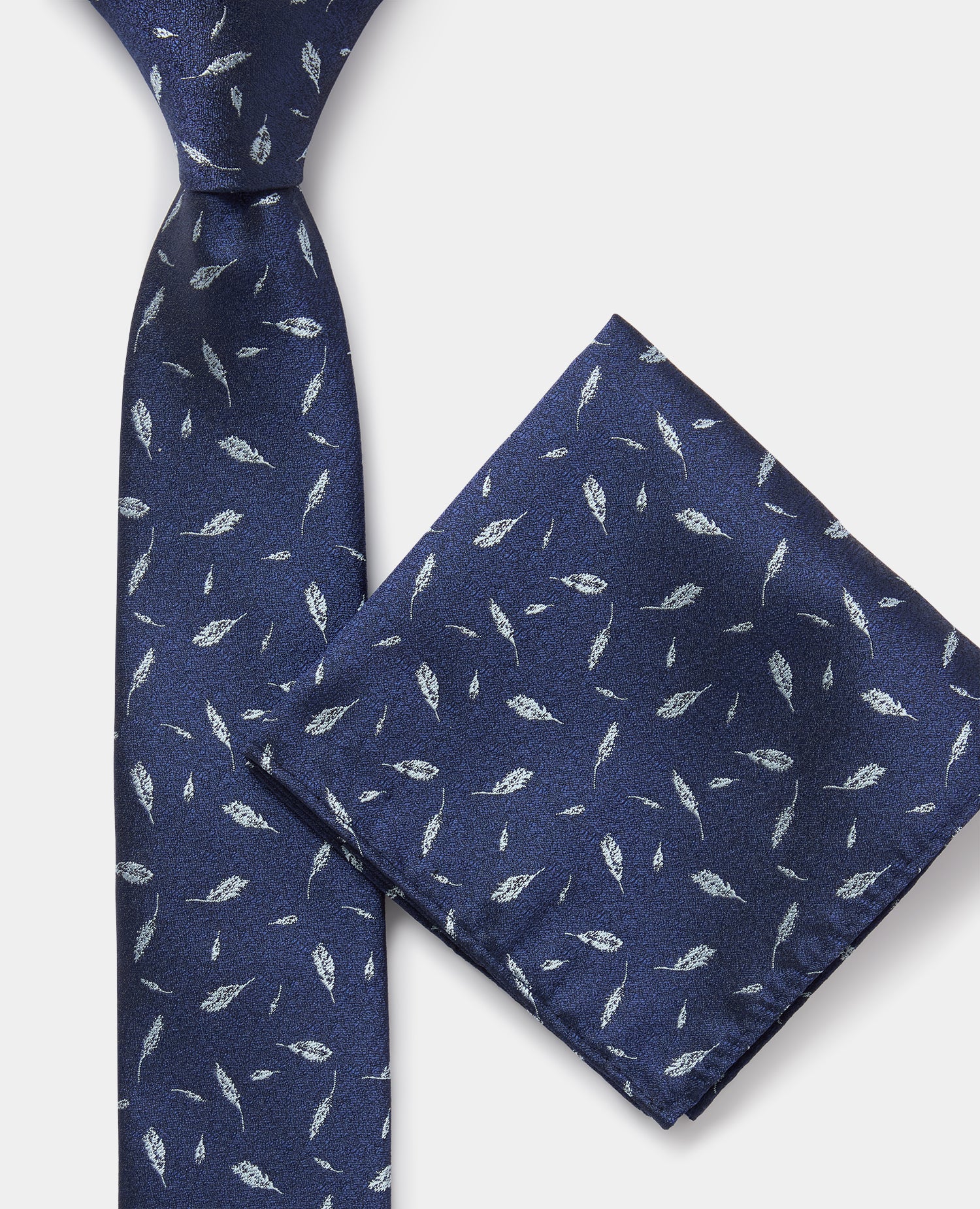 Leaf Print Tie - Image 3