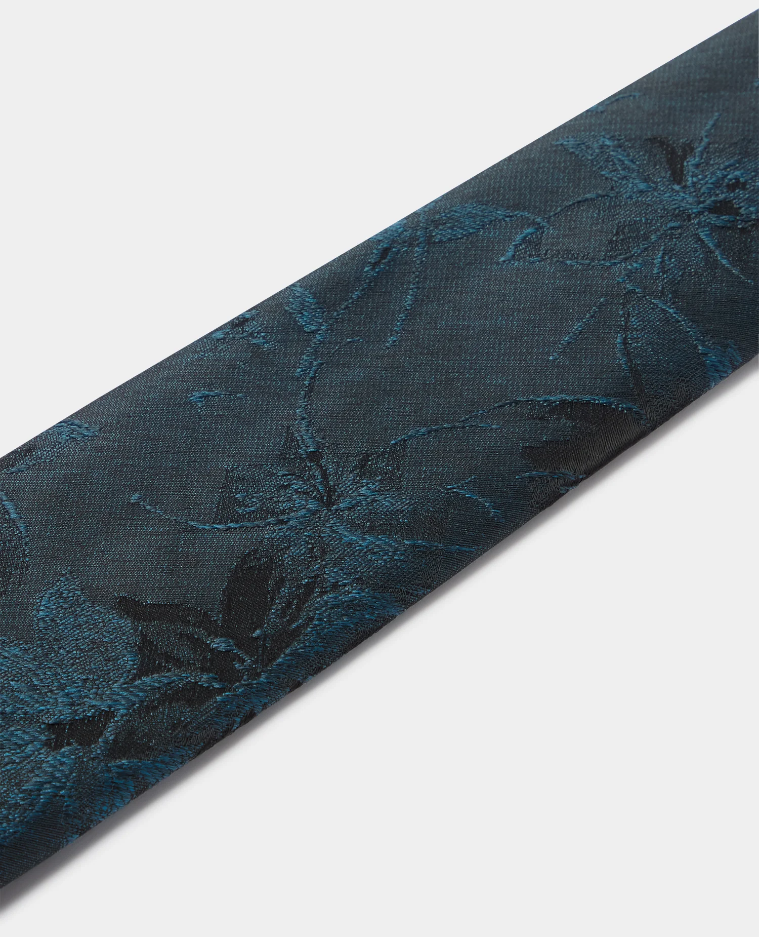 Shaded Floral Print Tie - Image 2