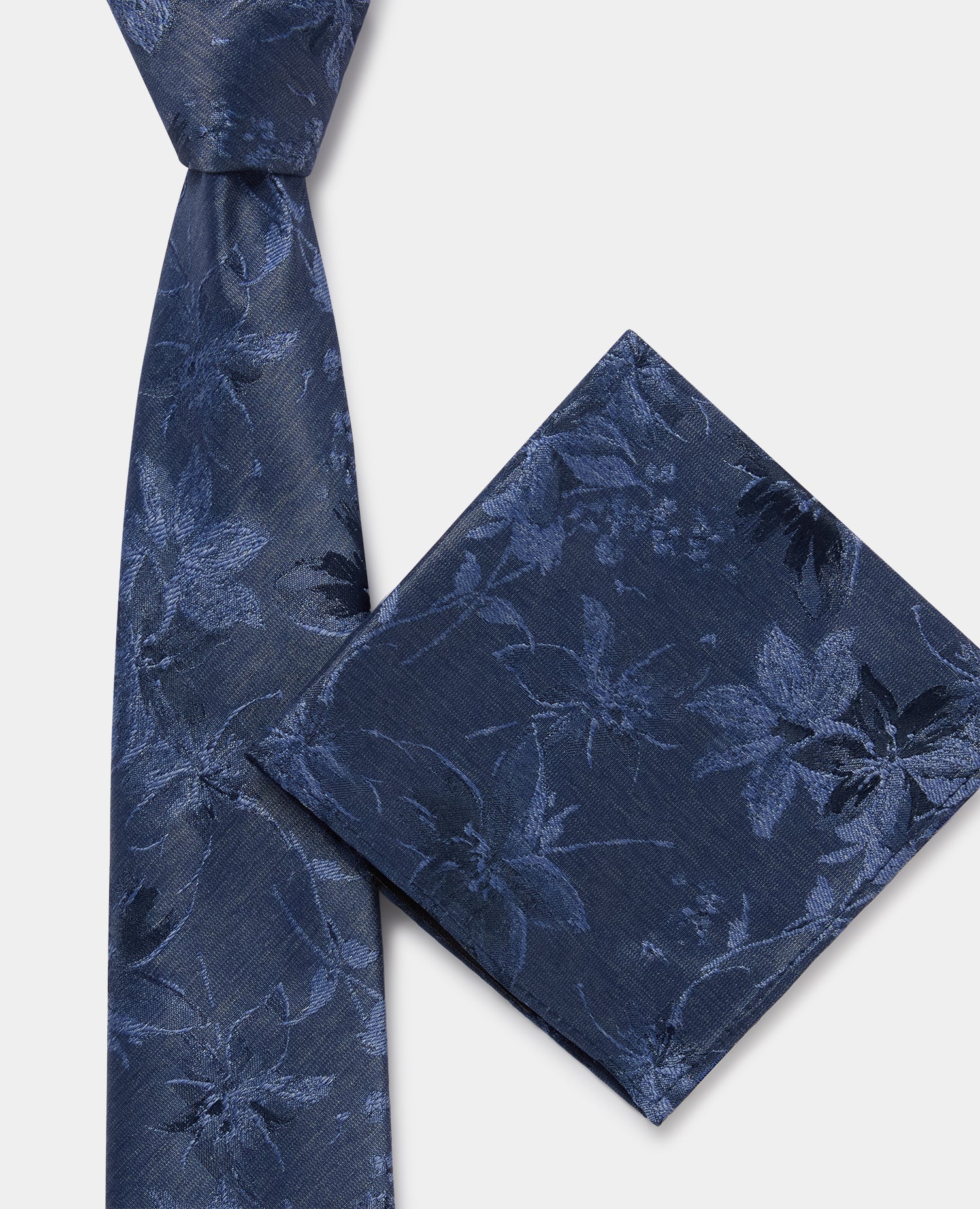 Shaded Floral Print Tie - Image 3