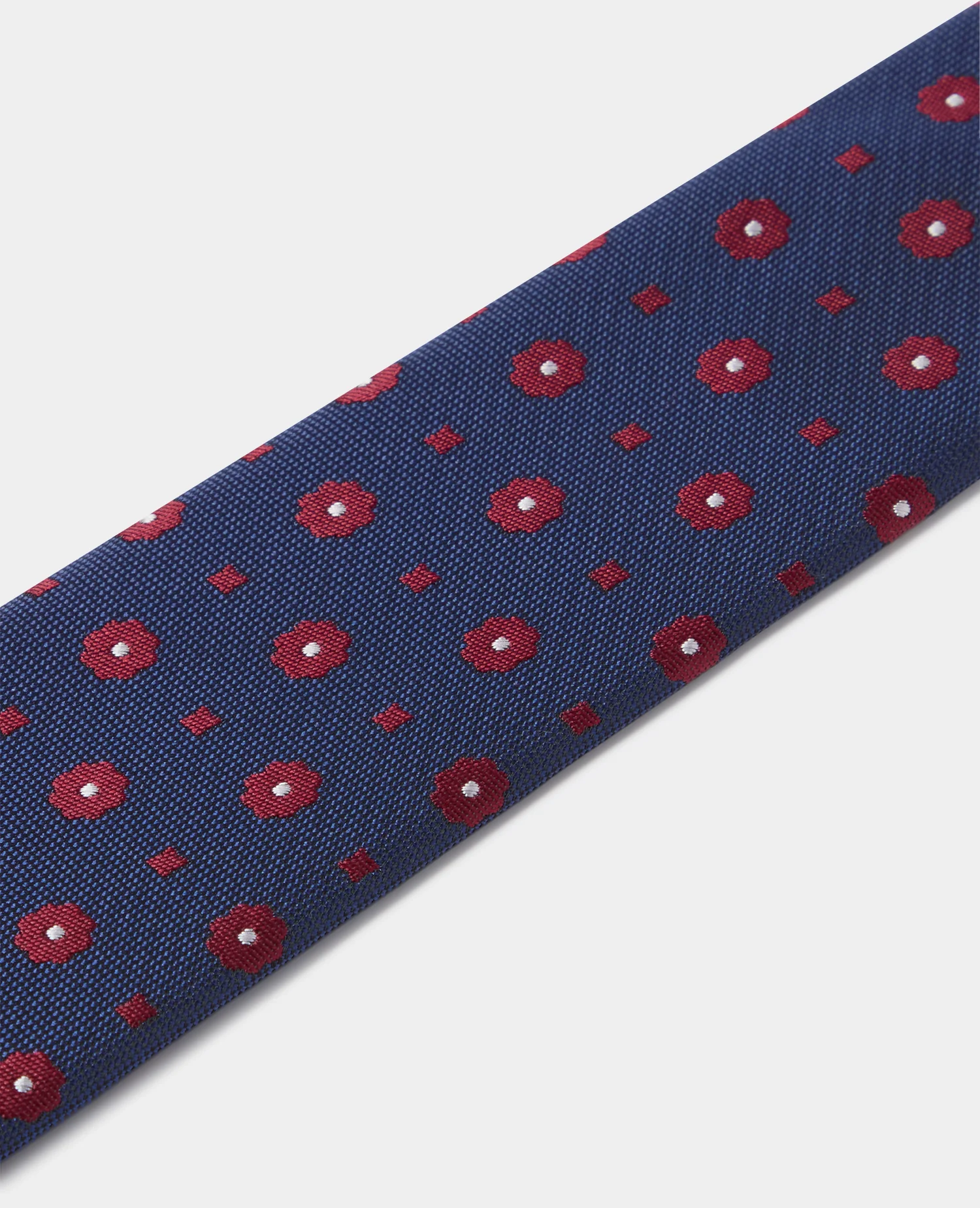 Micro-Pattern Print Tie - Image 2