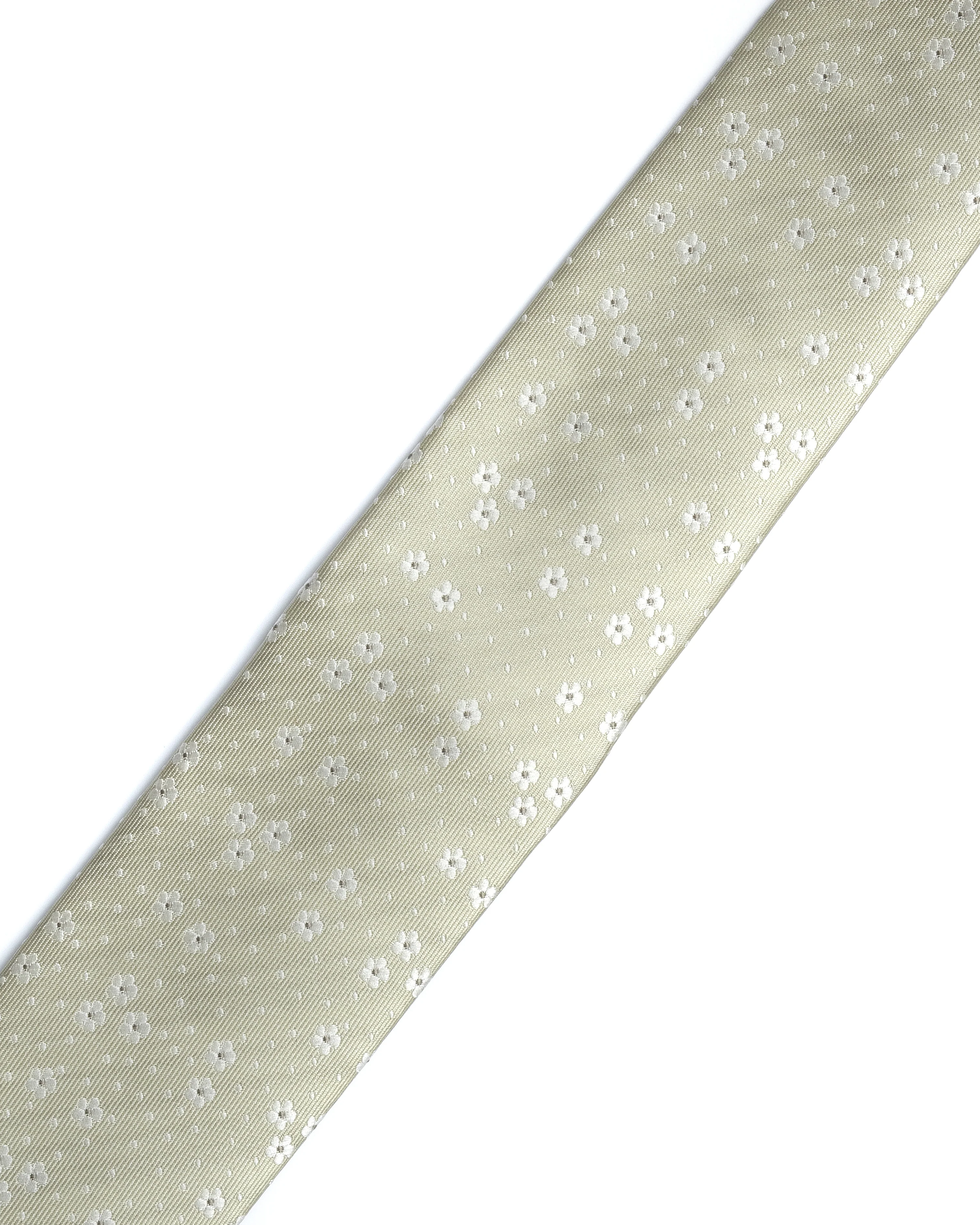 Green Floral Tie - Image 2