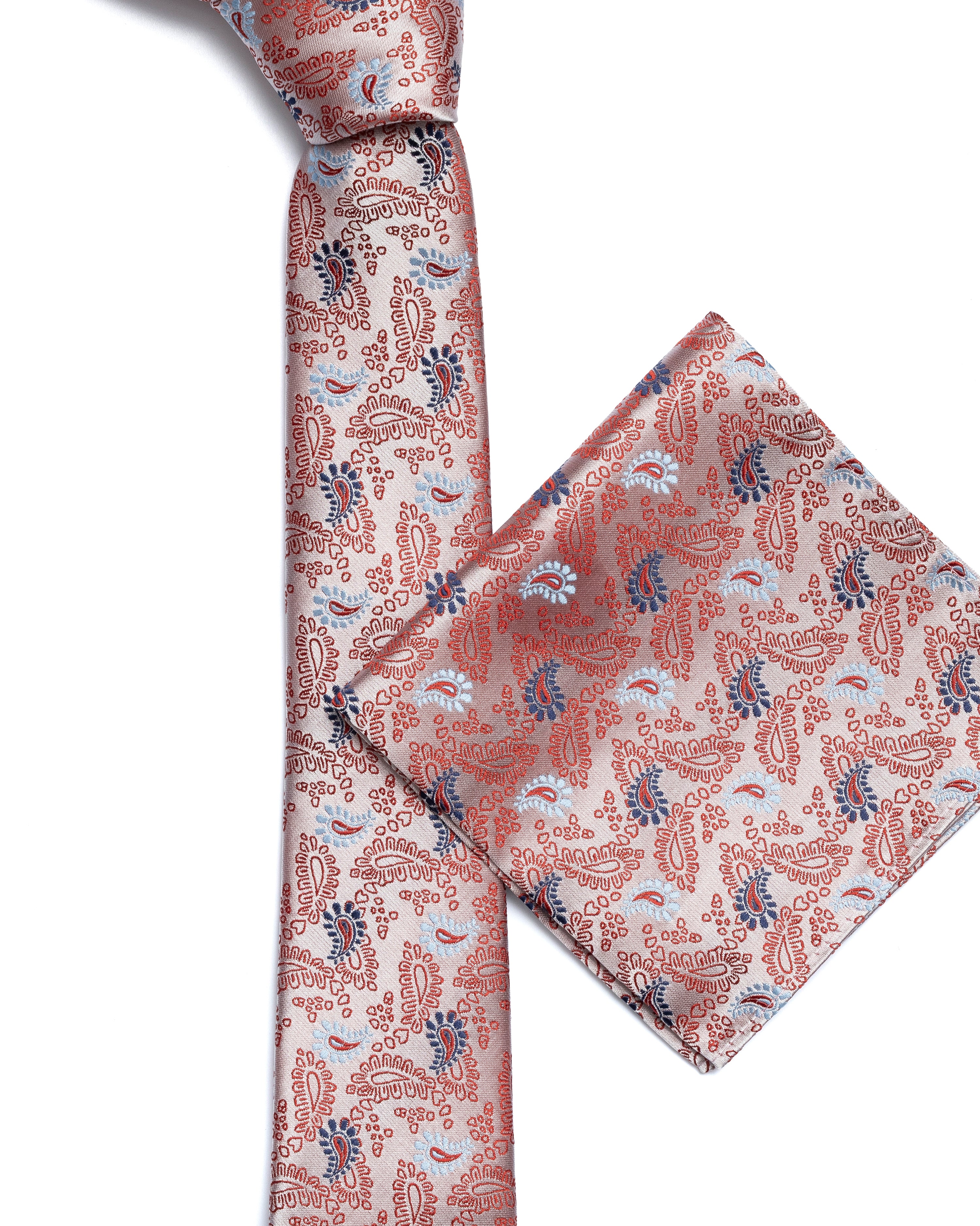 Pink Paisley Tie - Image 3