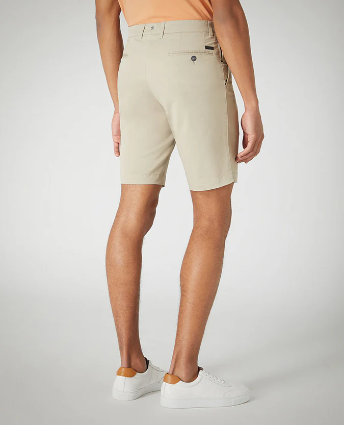Slim Leg Cotton-Stretch Chino Short - Image 4