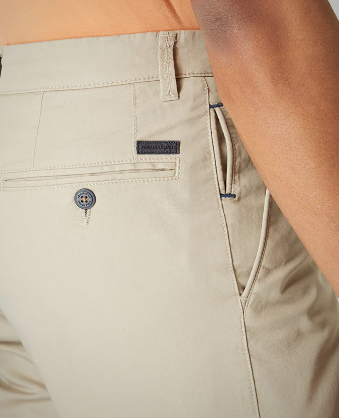 Slim Leg Cotton-Stretch Chino Short - Image 5