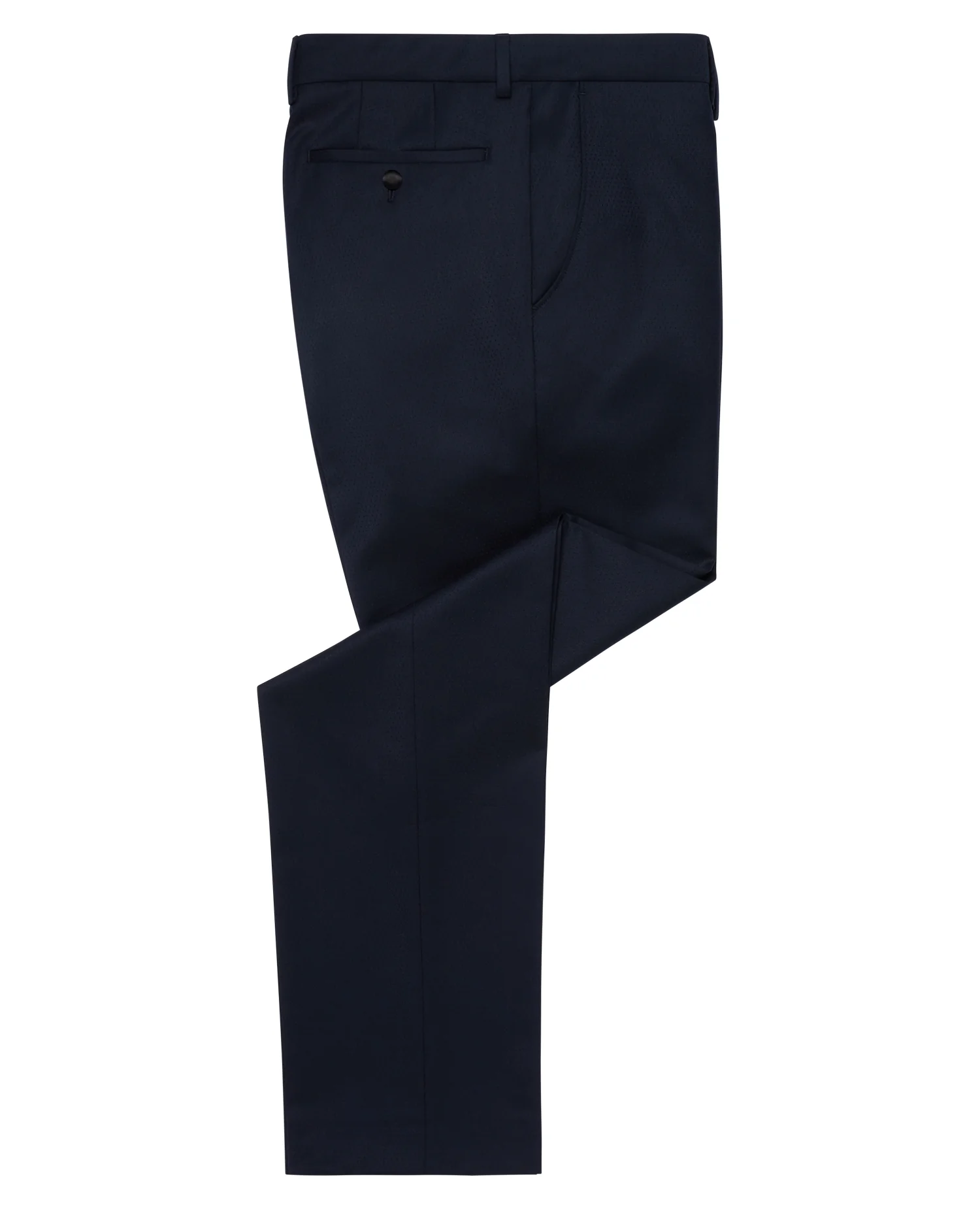 Tapered Fit Wool-Rich Trousers