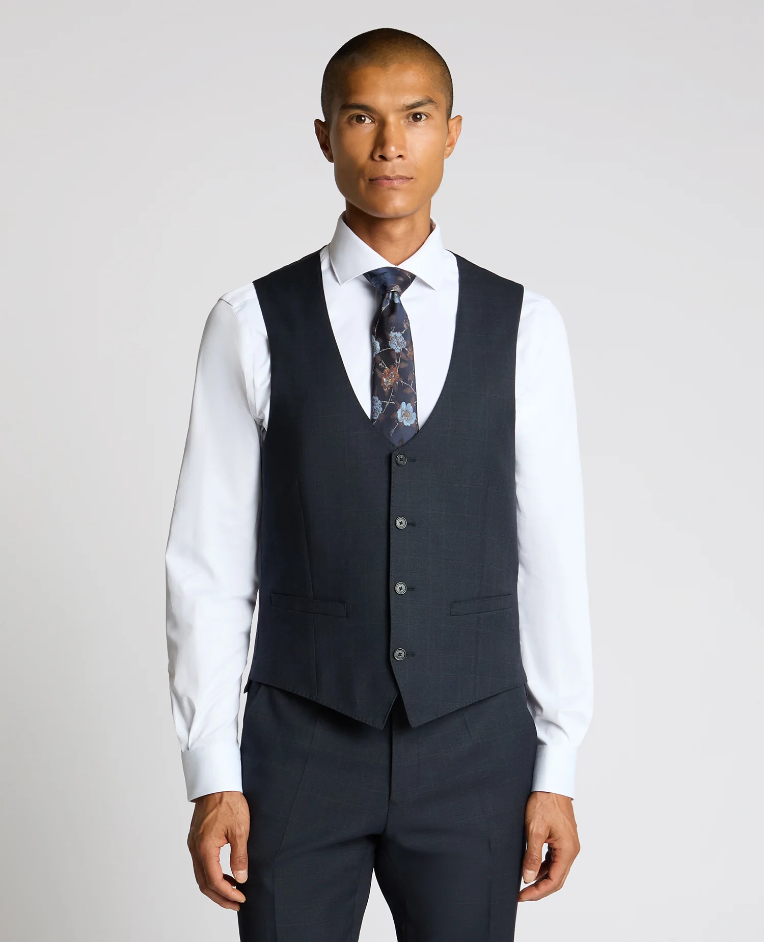 Slim Fit Stretch Waistcoat